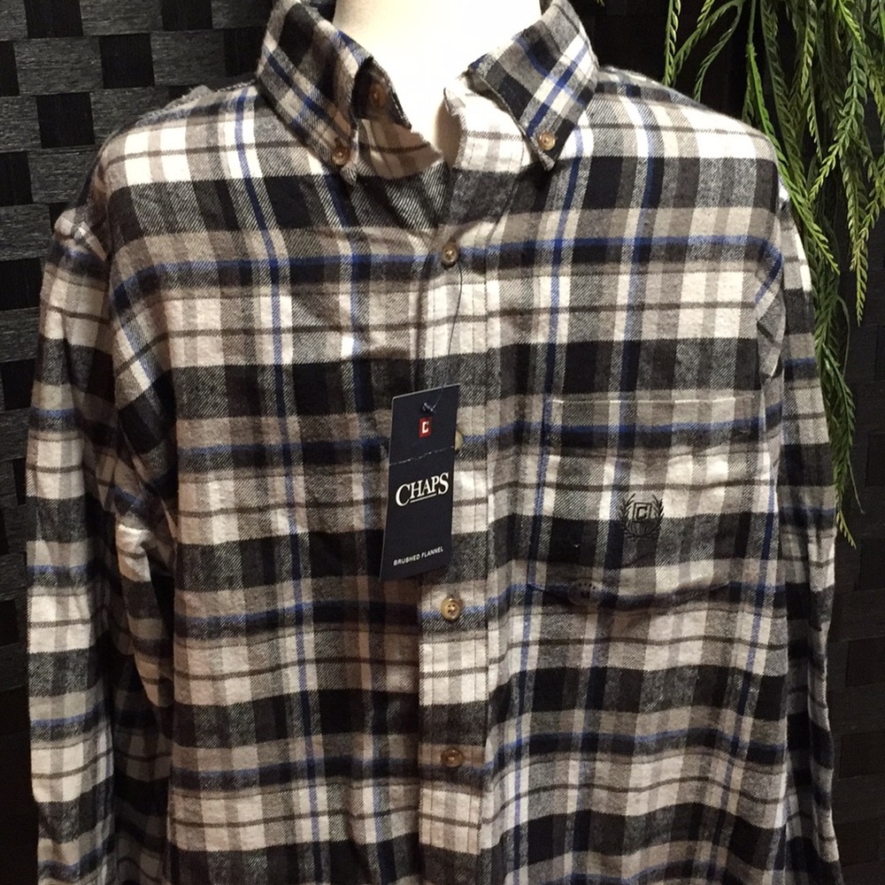 New With tags Chaps Flannel shirt